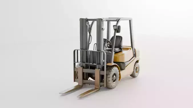 Forklift Truck Warehouse and Industrial Lifting Vehicle