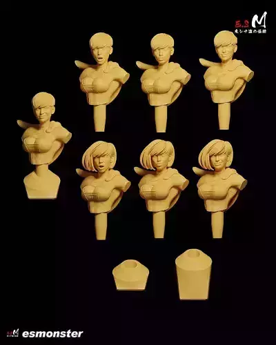 POWER GIRL Bust By E S Monster