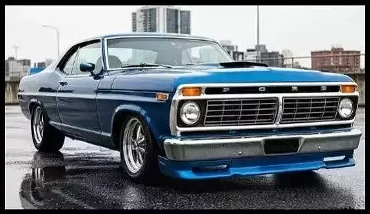 68 Galaxie with truck front end