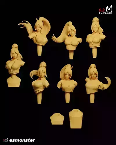 Shiranui Mai BUST  By E S Monster