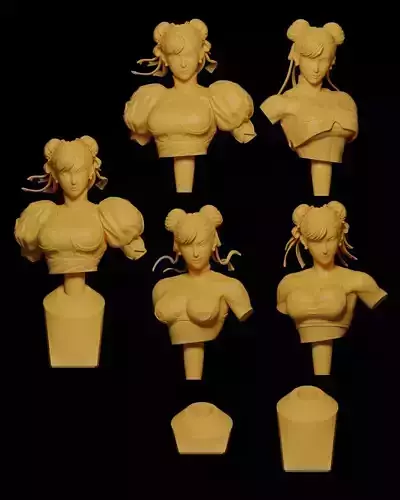 Chun Li Bust By E S Monster