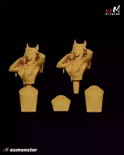 Ahri Bust By E S Monster