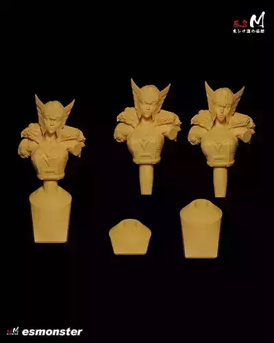 Ladysif  Bust By E S Monster