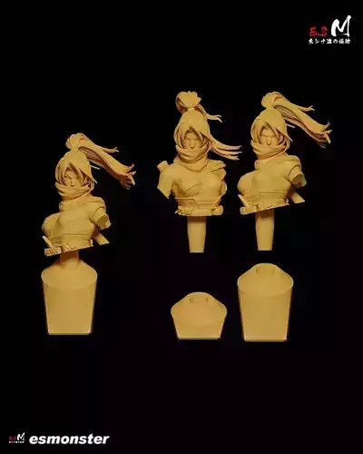 Psylocke SKIN Bust By E S Monster