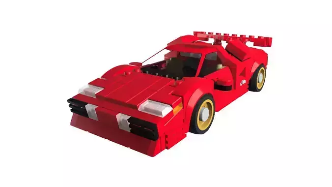MocBricks3D - Lambo Countach 