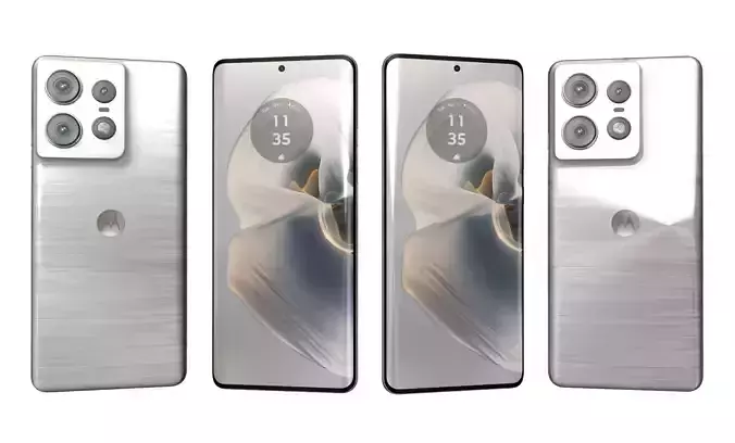 Motorola Edge 50 Pro White High Poly