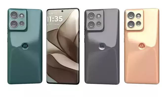Motorola Edge 50 All Colors High Poly