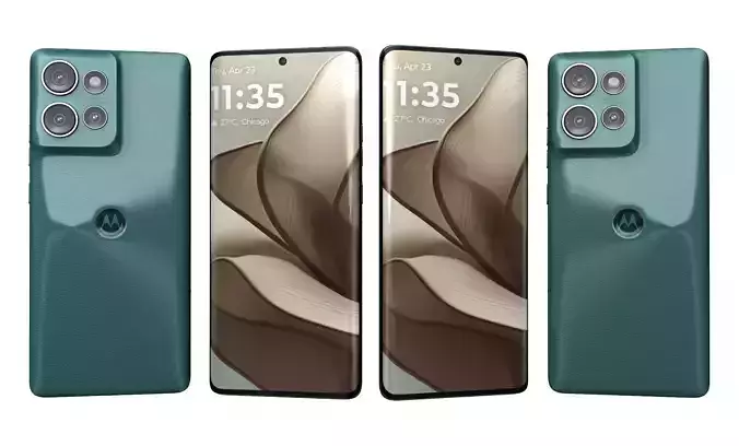 Motorola Edge 50 Jungle Green High Poly