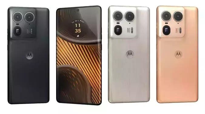 Motorola Edge 50 Ultra All Colors High Poly
