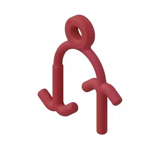 Plastic Mobile Data Pendant