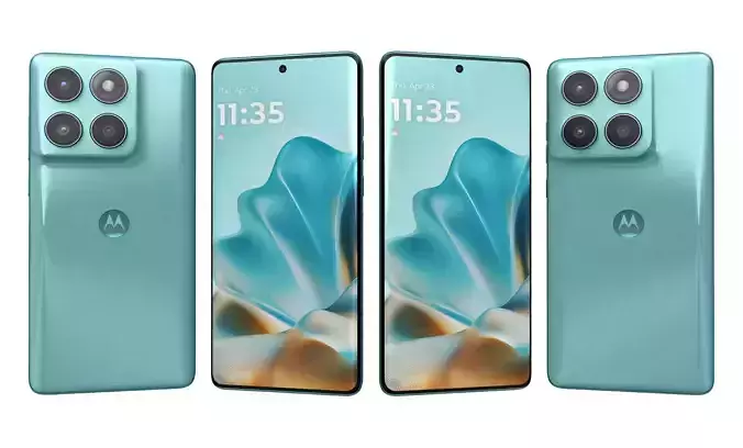 Motorola Edge 60 Fusion Blue High Poly