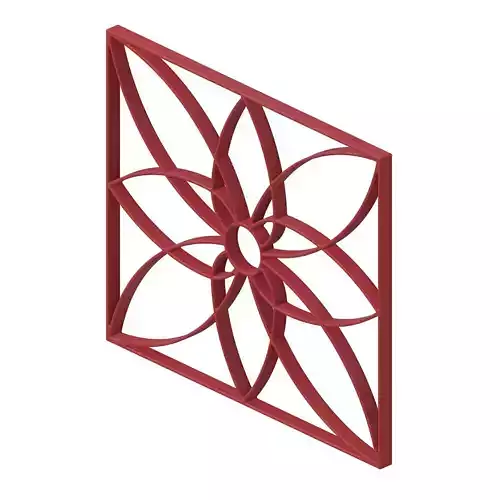 Plastic Gorgeous Window Grill Toy