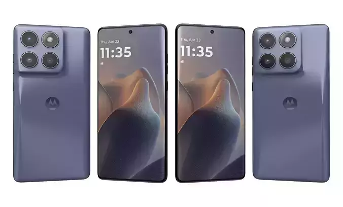 Motorola Edge 60 Fusion Gray High Poly