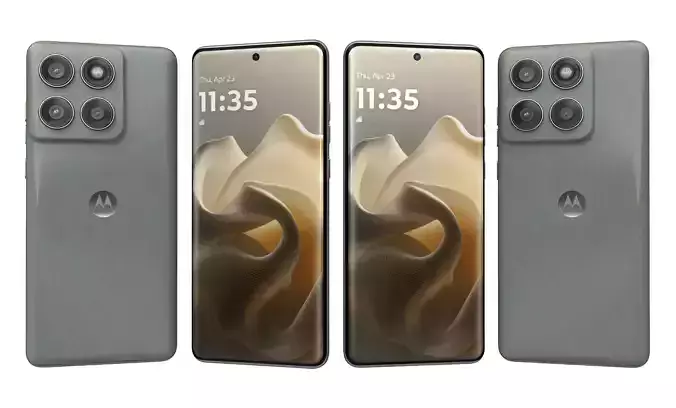 Motorola Edge 60 Pro PANTONE Shadow High Poly