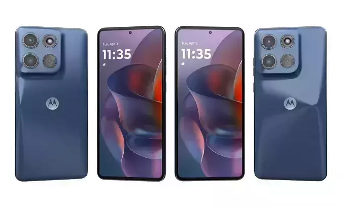 Motorola Edge 60 Stylus Gibraltar Sea High Poly