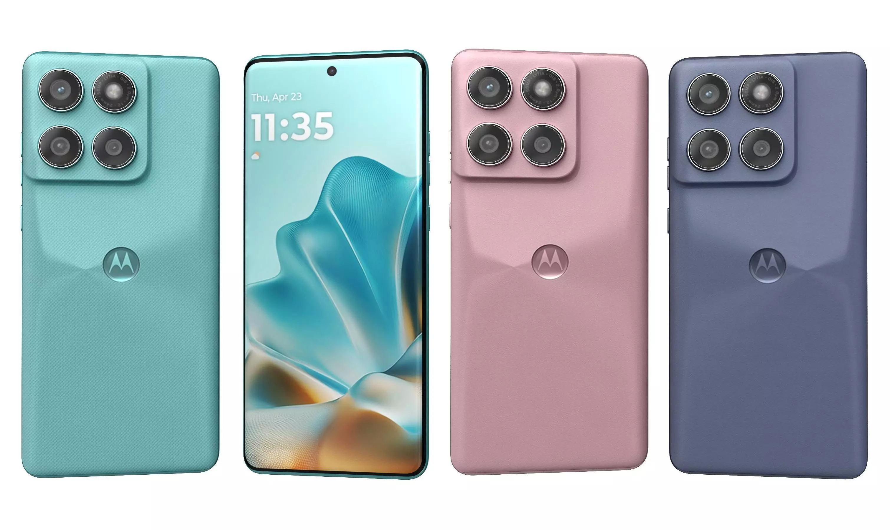 Motorola Edge 60s All Colors High Poly 3D model
