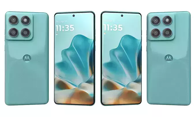 Motorola Edge 60s Glacier Mint High Poly