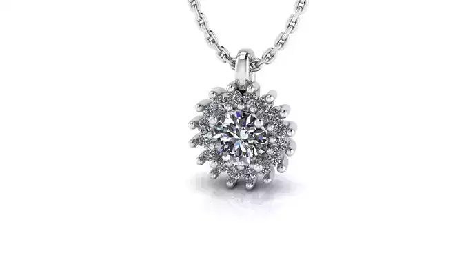 Diana Style Diamonds Pendant