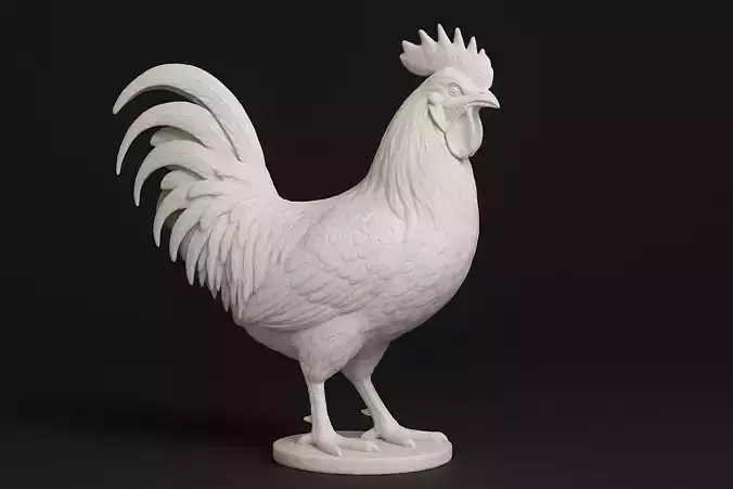 Rooster Figurine