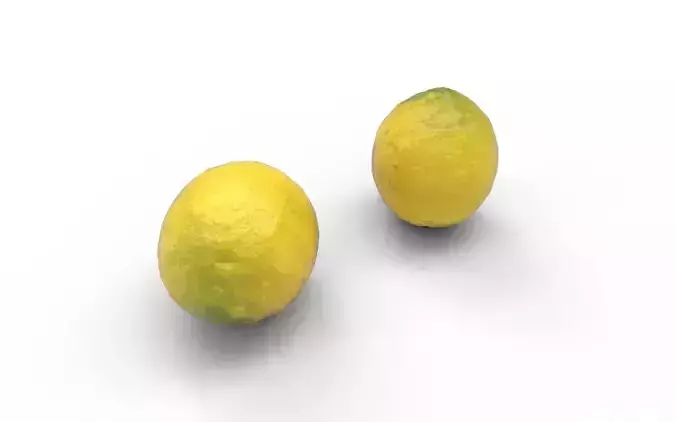 Lemon M09 Low-poly 3D model 5