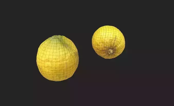 Lemon M09 Low-poly 3D model 2