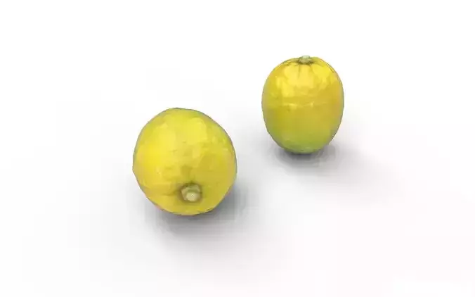Lemon M15 Low-poly 3D model 5
