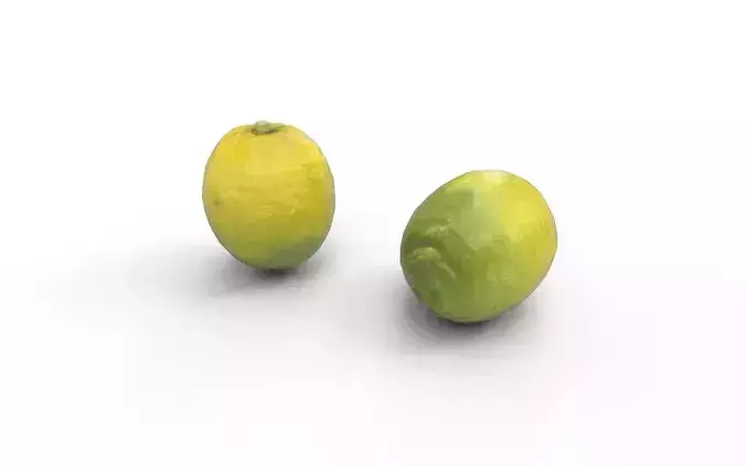 Lemon M15 Low-poly 3D model 4