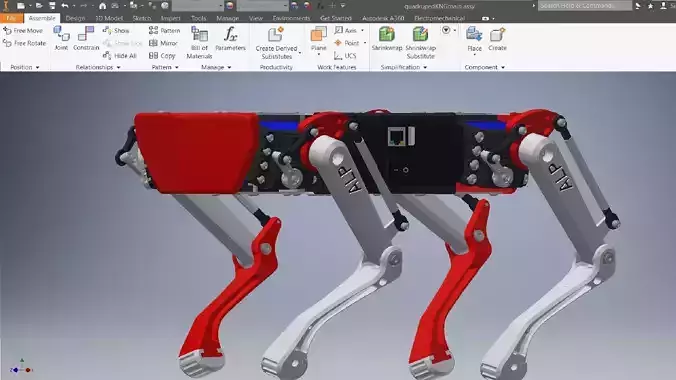 Mechanical Dog Robot