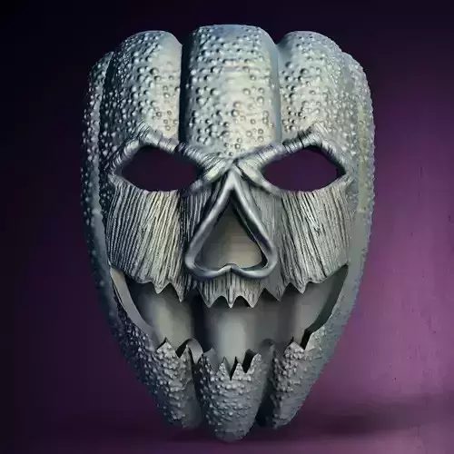  Horror Jack O Lantern Pumpkin Spooky Mask Printable STL  File