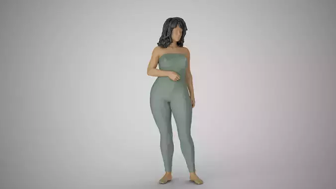 Confident Female Stance