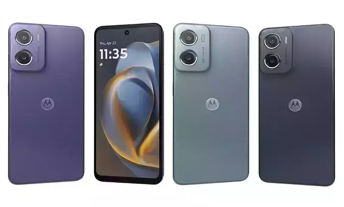 Motorola Moto E15 All Colors High Poly