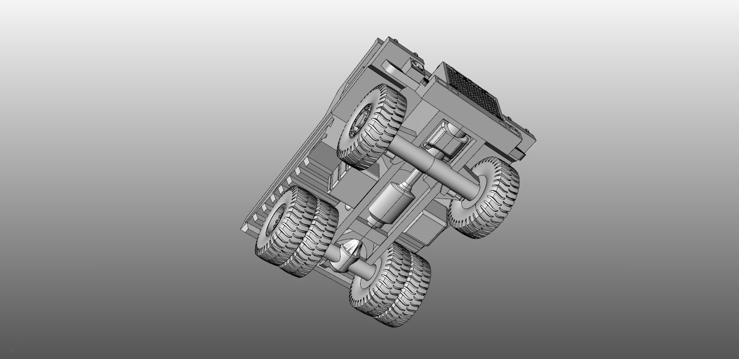 Tip truck Belaz 3D print model_2