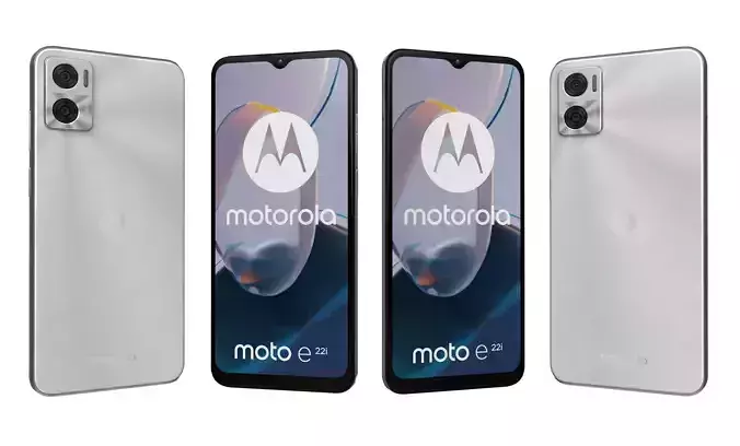 Motorola Moto E22i White High Poly