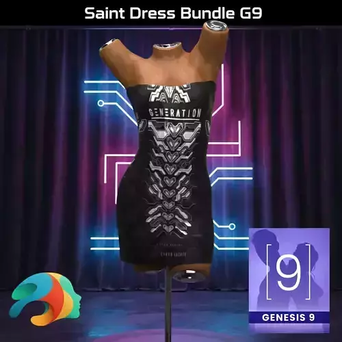 Saint Dress for Genesis 9 Bundle