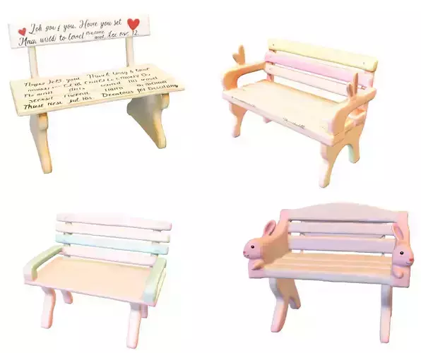 Wooden Bench Pack