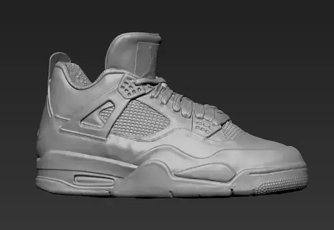 Nike Air Jordan 4 3D print model