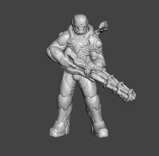 SLAYER MAYKR ARMOR MINIATURE MODEL FIGURE SCIFI GAMES RPG DND