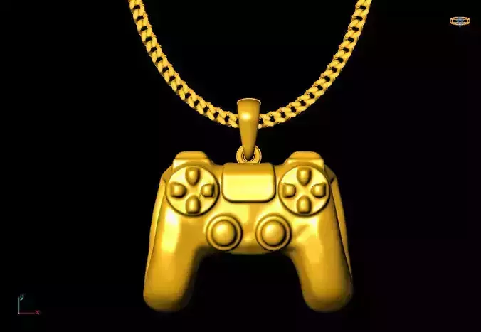 Controller playstation pendant charms - one inch pendant
