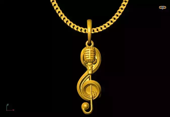 Singing Singers pendant charms - one inch pendant