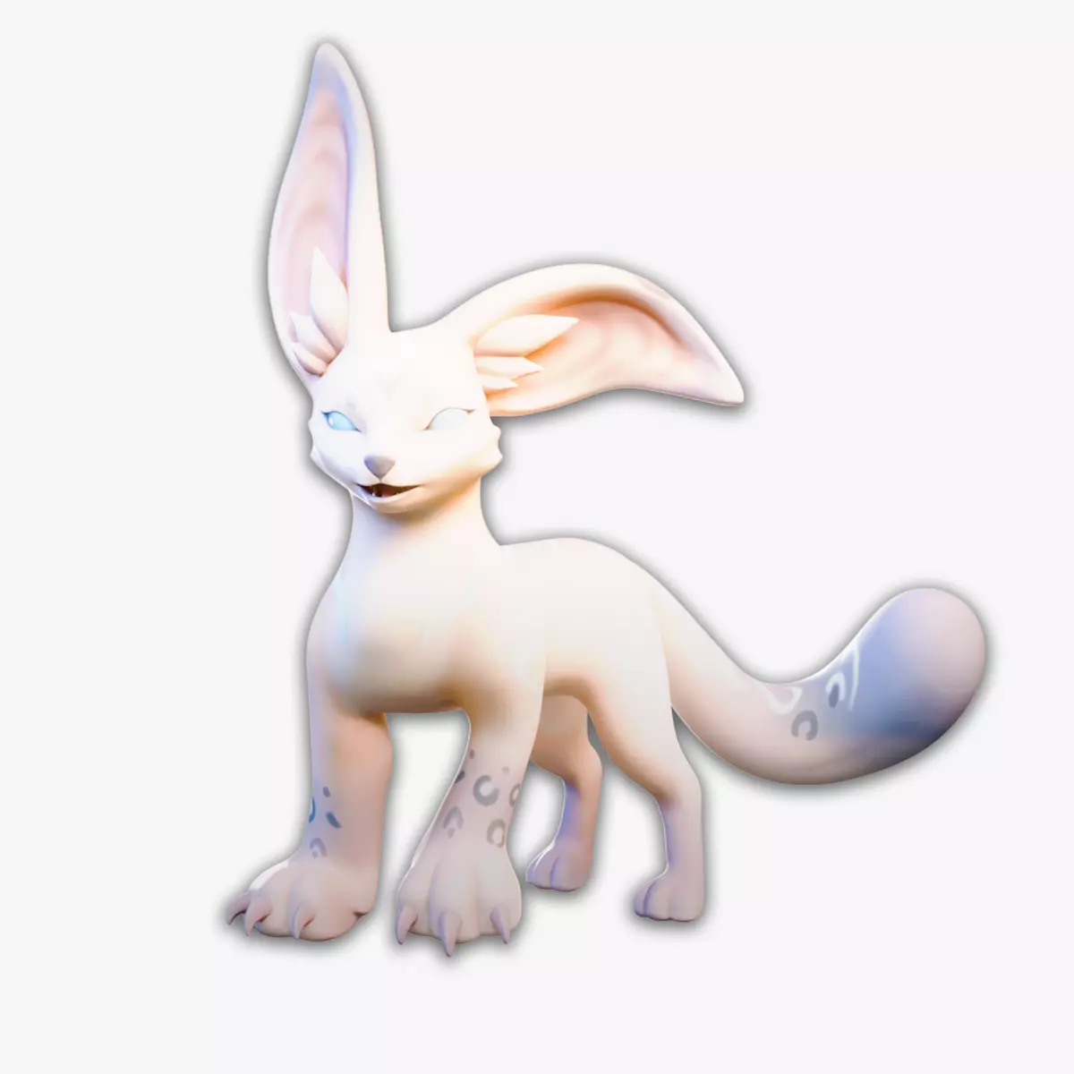 Elemental Mana Beast - Rigged Low-poly 3D model