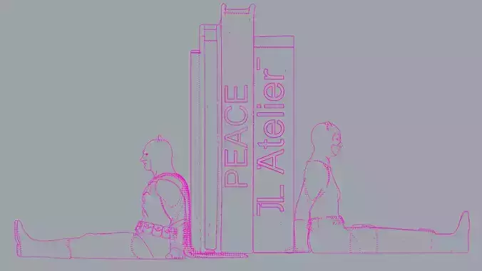 Batcat Book Holder  Batman Style Designer Toy