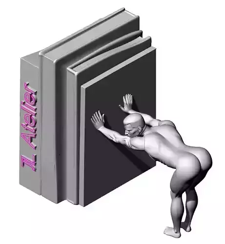 Book Holder Mann