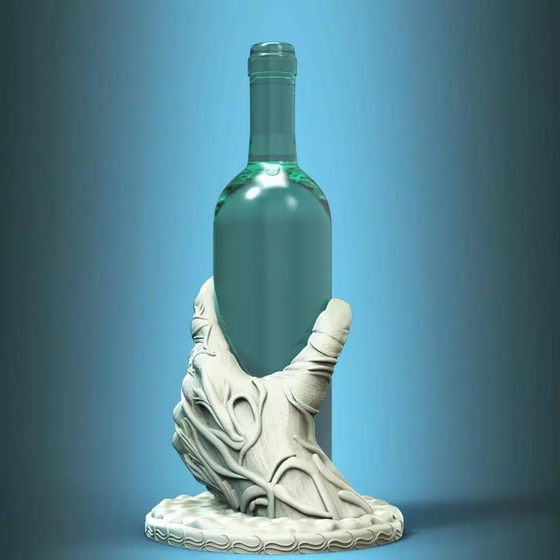 Giants Grasp Bottle Can Holder 3D Printable STL File 3D print model