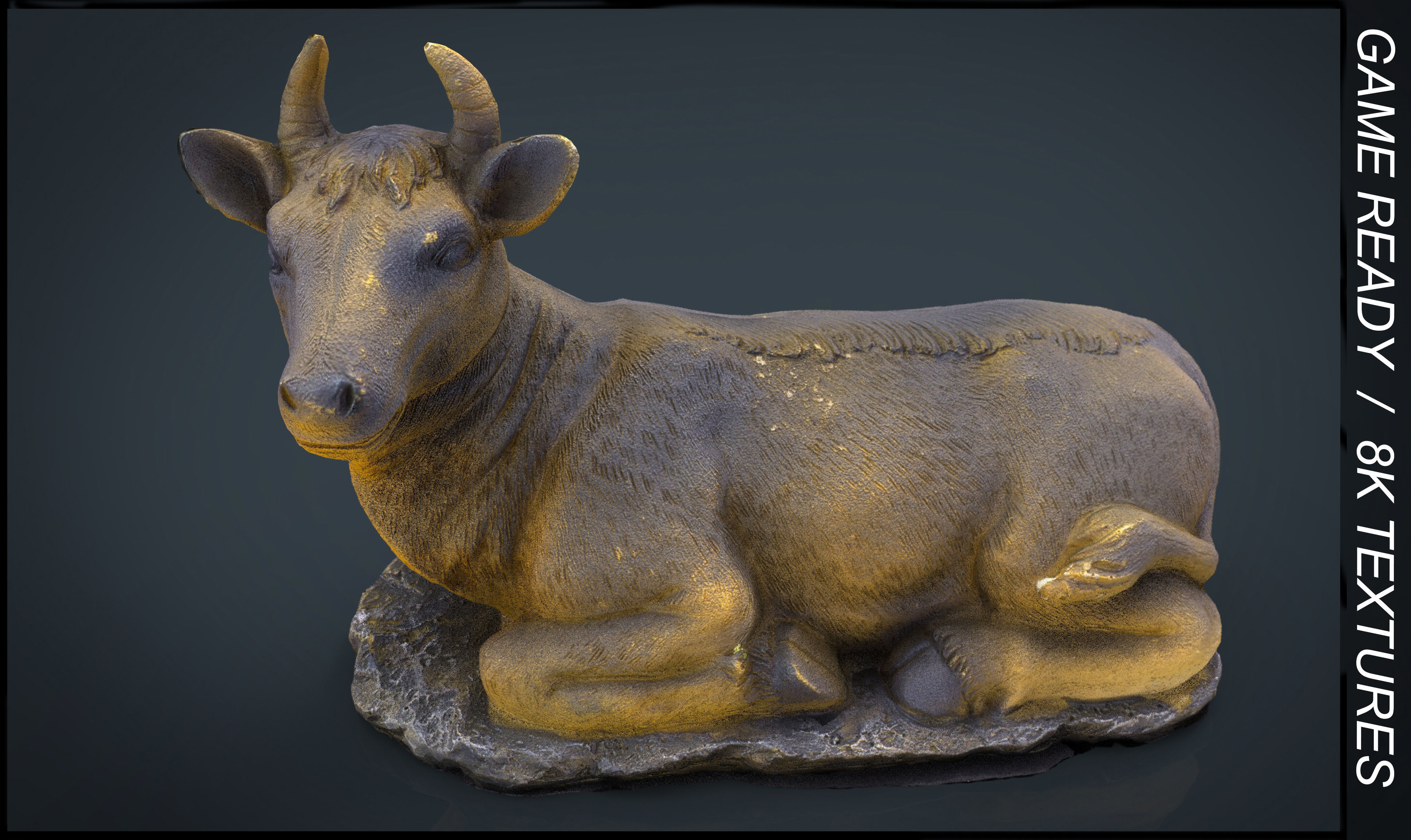 Christmas Nativity Scene Props Low-poly 3D model_13