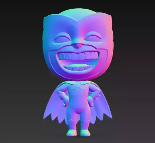 Mini Funny Superhero