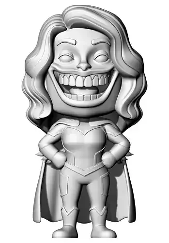 Mini Funny Superhero