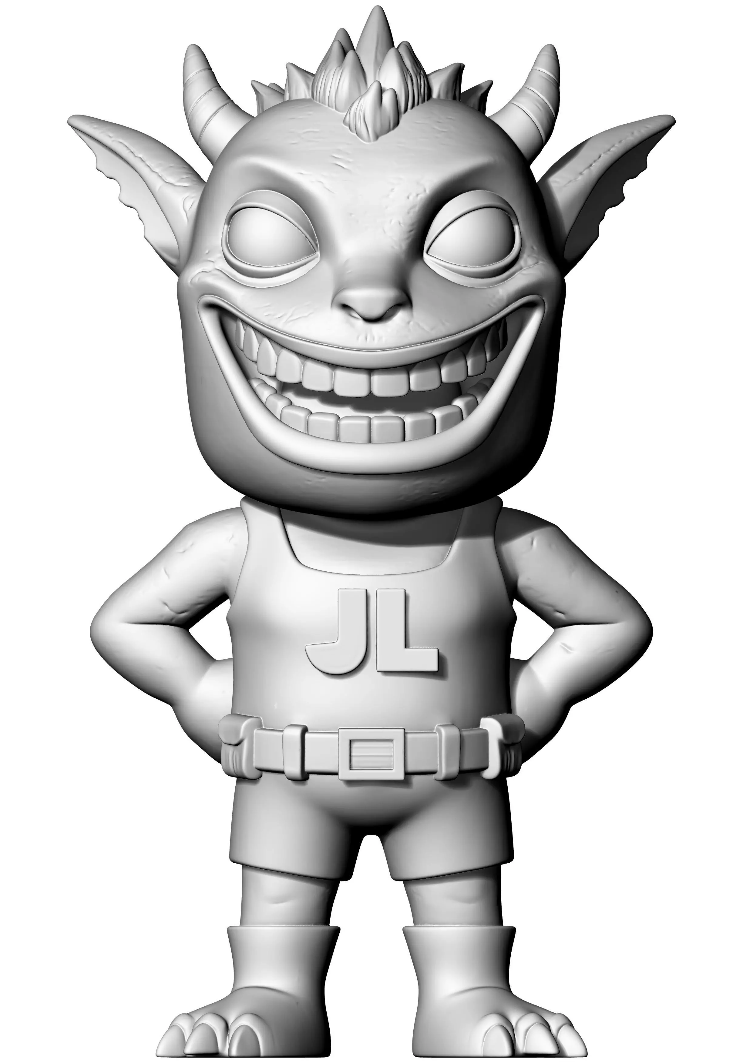 nny Toy Amazing Superhero Boy Lady 3D print model