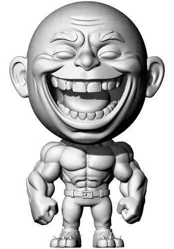 Funny Toy Amazing Superhero Boy Lady