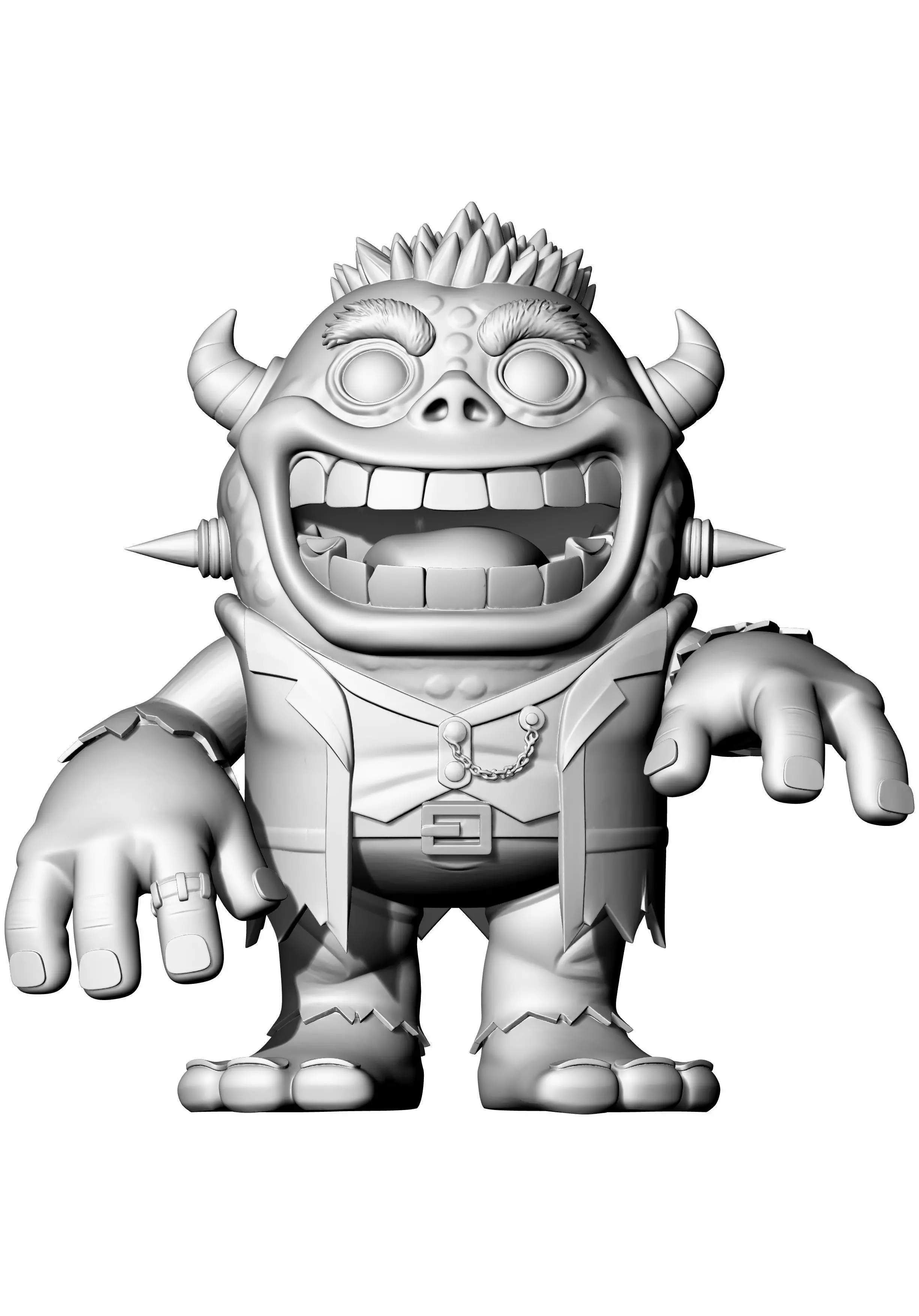 Funny Toy Amazing Superhero Boy Lady 3D print model