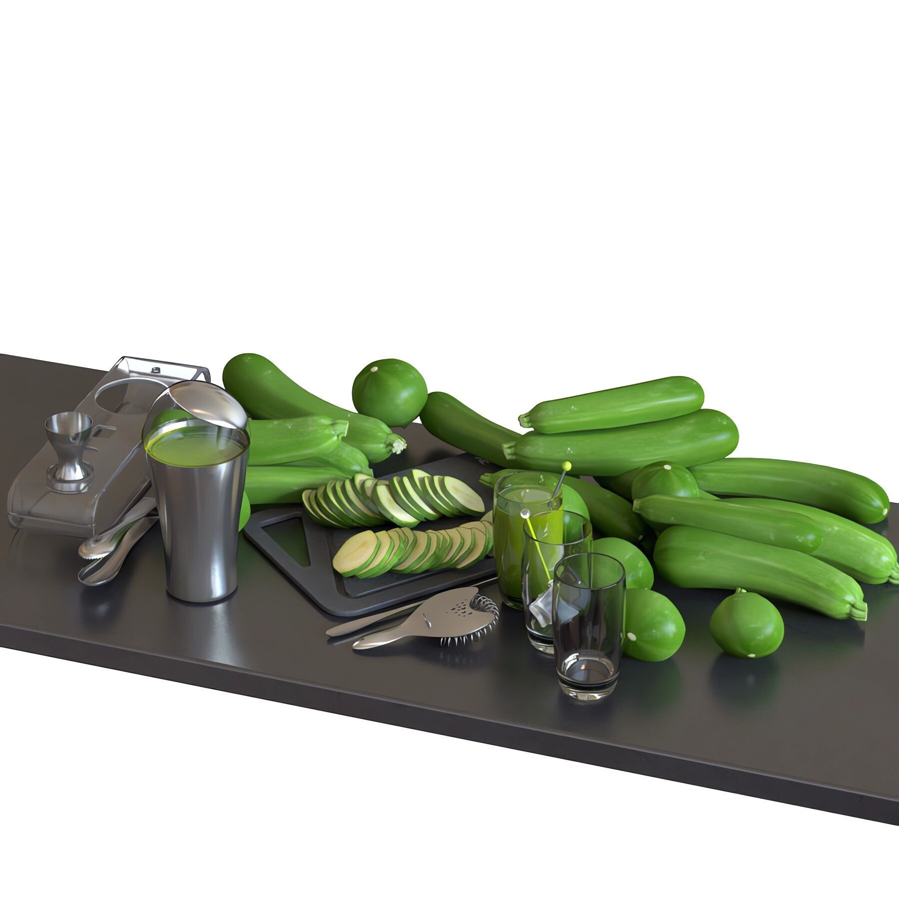 Cocktail Set WMF Loft Designer 3D model_1